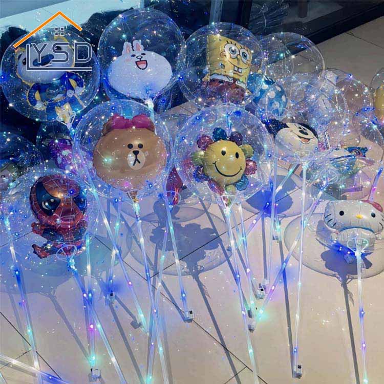 Bobo Balloon Set с мини -фольгированным шаром