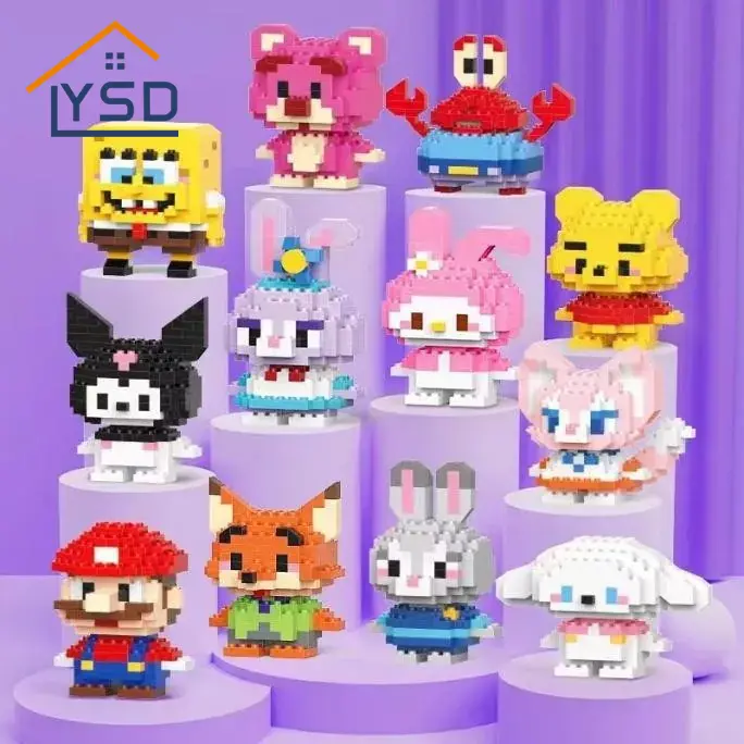 Мультфильм строительные блоки