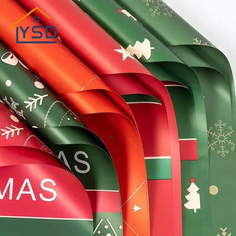 Рождественская упаковочная бумага