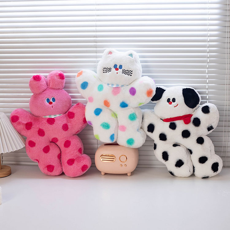 Устойчивая к деформации плюшевая игрушка-далматинец