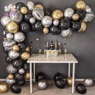 Glow Party Balloon Arch