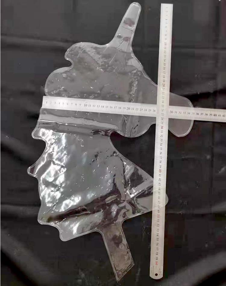 the size of unicorn bobo balloon set