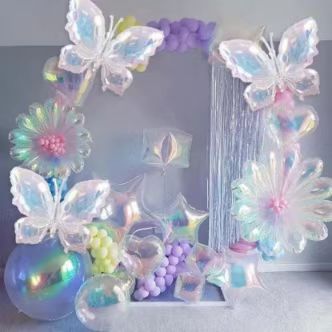 Лазерные фольгированные шары