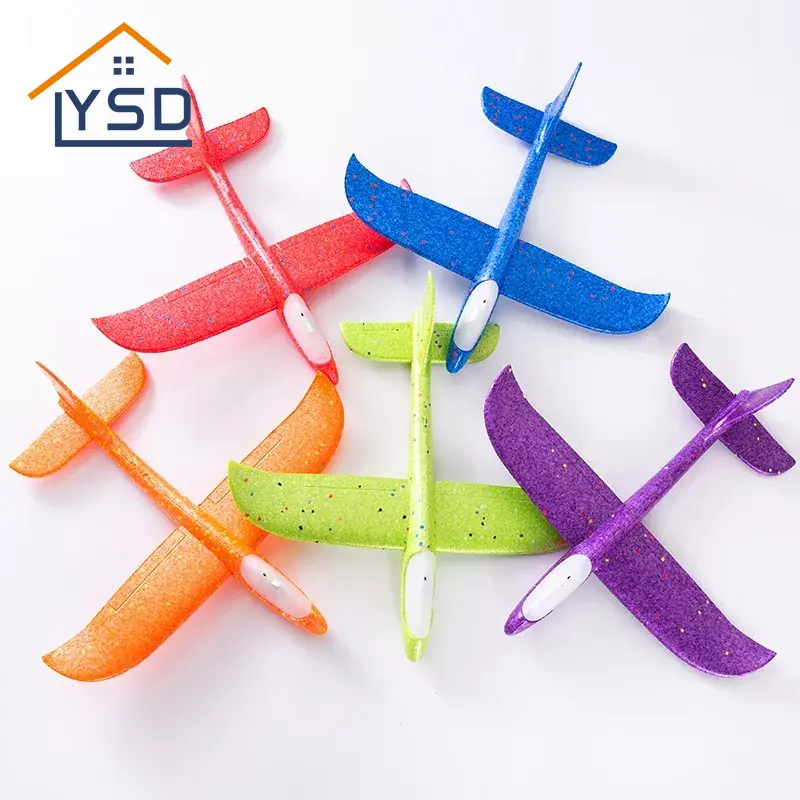 Световой ручной метательный самолет