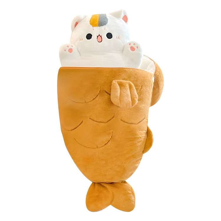 Скрытая подушка Taiyaki Cat